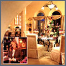 Interior architecture and furnishings, inset photo Lynn Hollyn